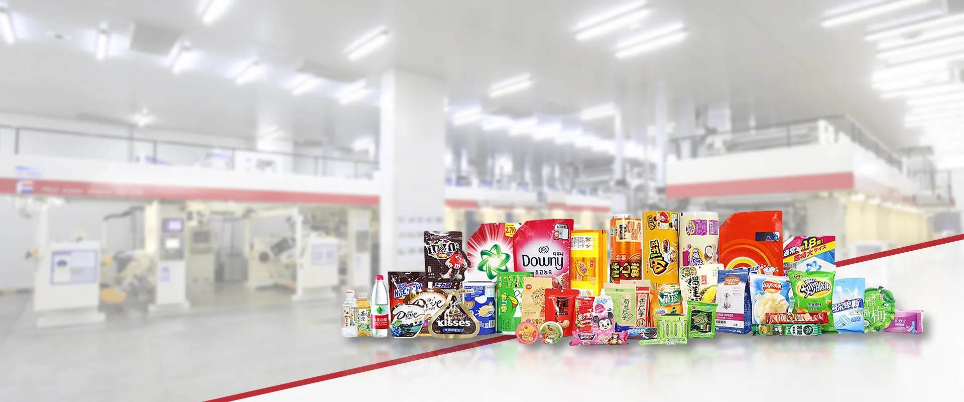 Desktop hero image for “A Leading Manufacturer of Flexible Packaging”